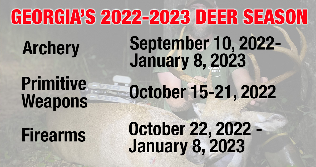 20222023 Deer Season Dates