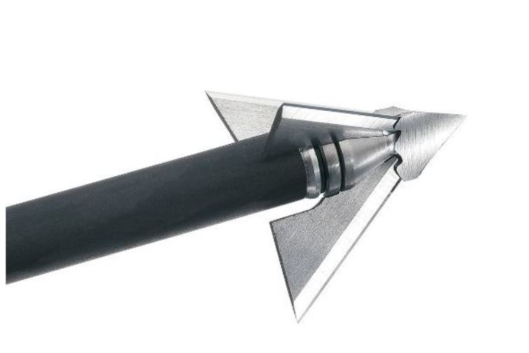 Photo of a QAD Exodus broadhead.